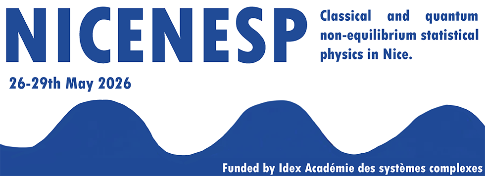 Nice Conference on Nonequilibrium Statistical Physics>